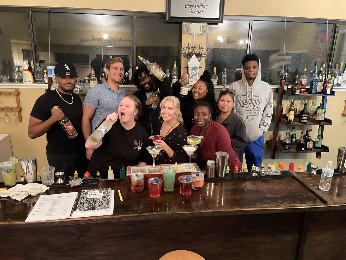 hands-on bartending school training in Florida