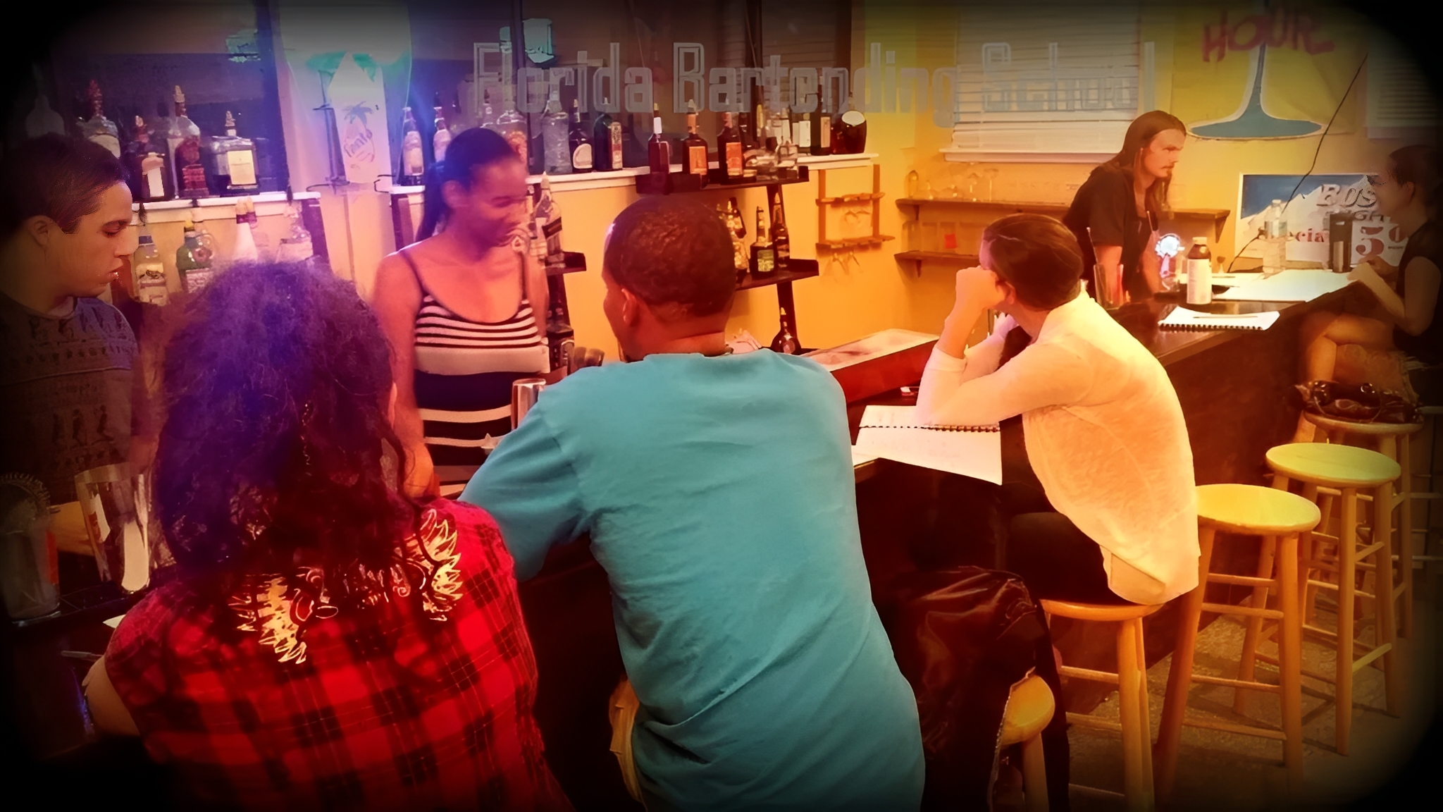 group bartending class training Florida certification course