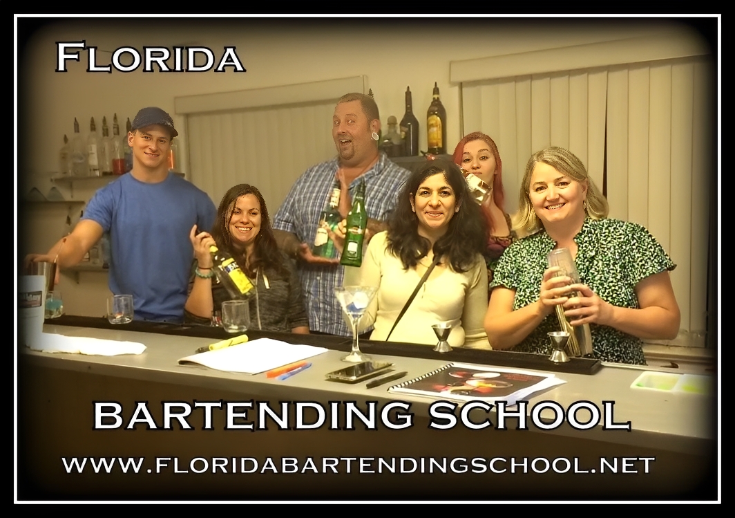 Florida nightlife bartending opportunities training school