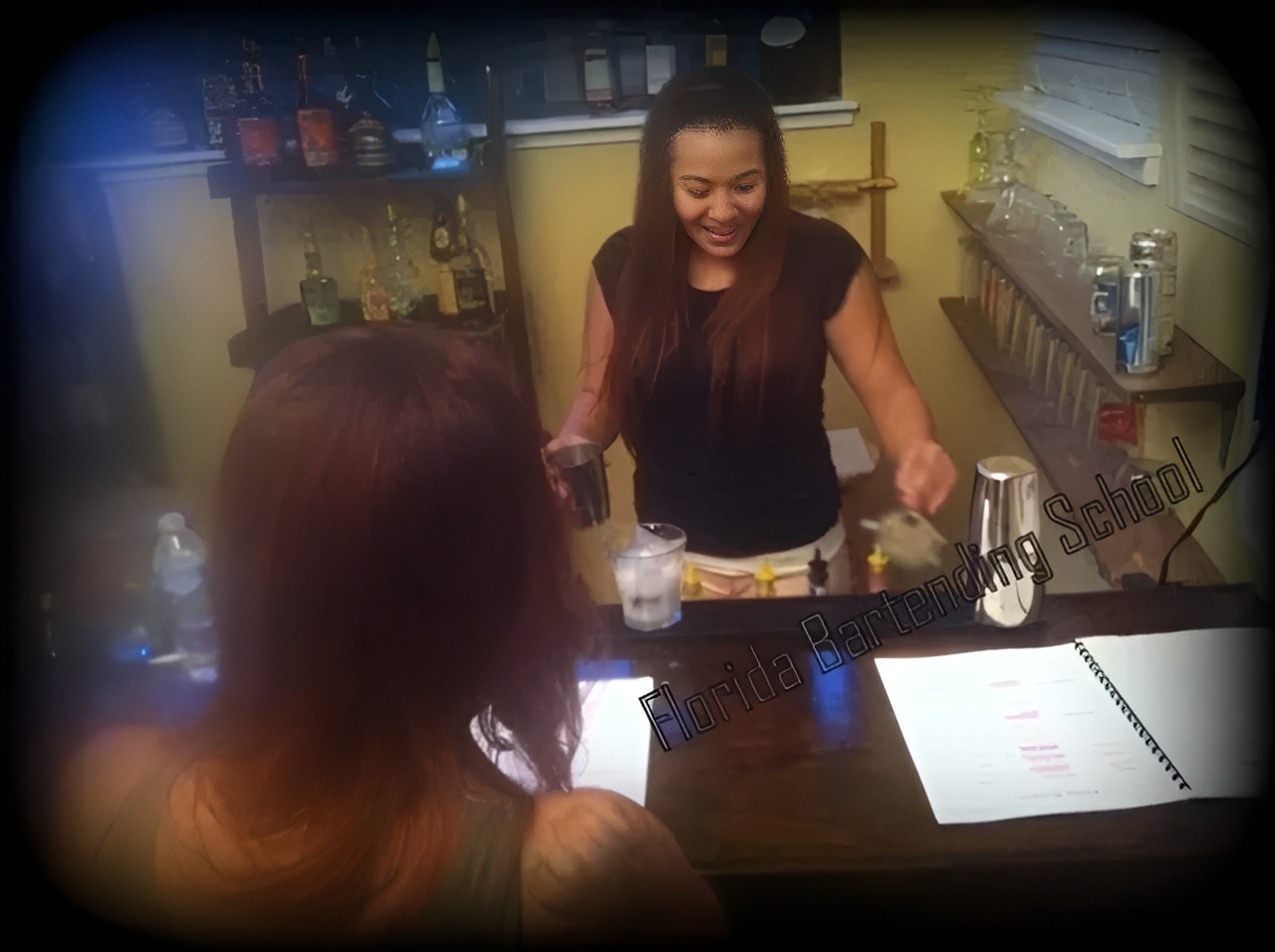 real bar training bartending school Florida
