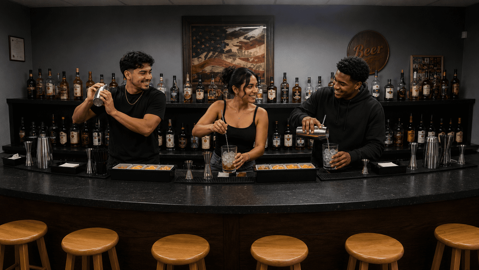 West Palm Beach bartending school hands-on training